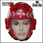 Электронный защитный шлем DAEDO TK-STRIKE красный
